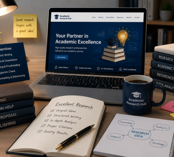 Academic research writing service for college students with innovative research ideas and topic support